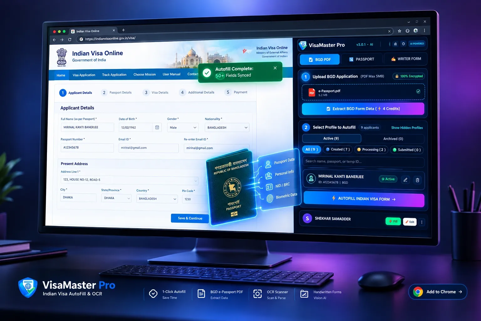 VisaMaster Pro Platform Overview